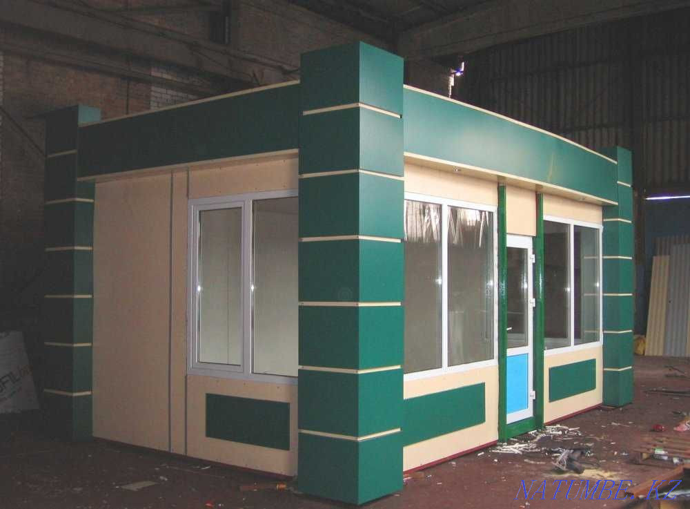 Trade pavilions. Kiosks. Modular buildings. Ust-Kamenogorsk - photo 2