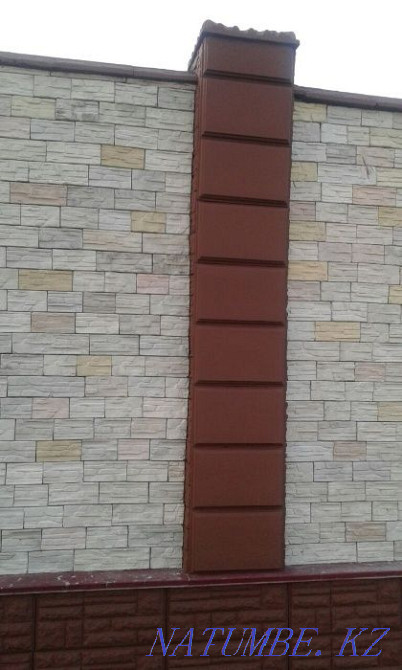 Производим накрывки на забор и колонны ! Шымкент - изображение 6