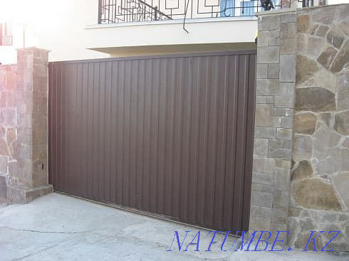 Sliding gates, sliding gates, installation of automatic street gates Astana - photo 5