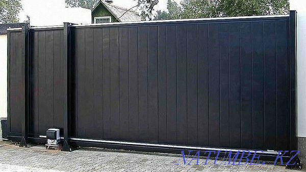 Sliding gates, sliding gates, installation of automatic street gates Astana - photo 3