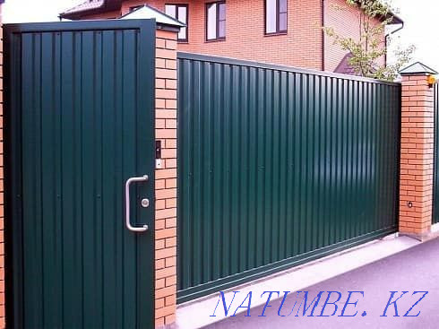 Sliding gates, sliding gates, installation of automatic street gates Astana - photo 1
