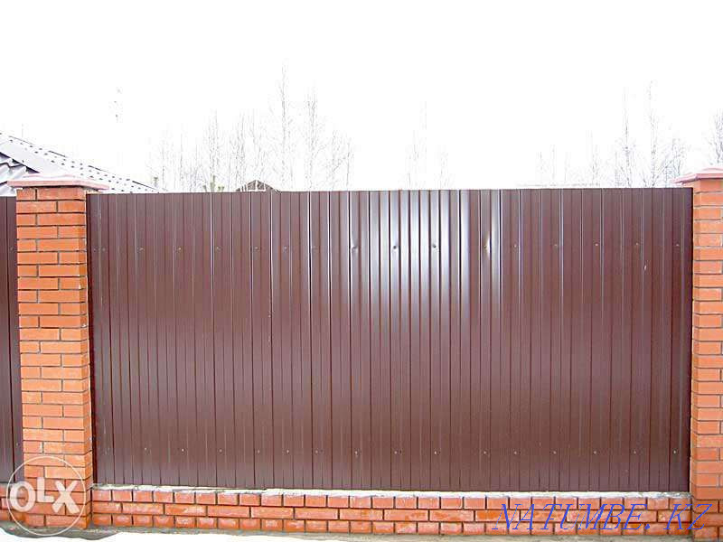 High-quality corrugated fences from 10,000 per sq.m. Almaty - photo 3