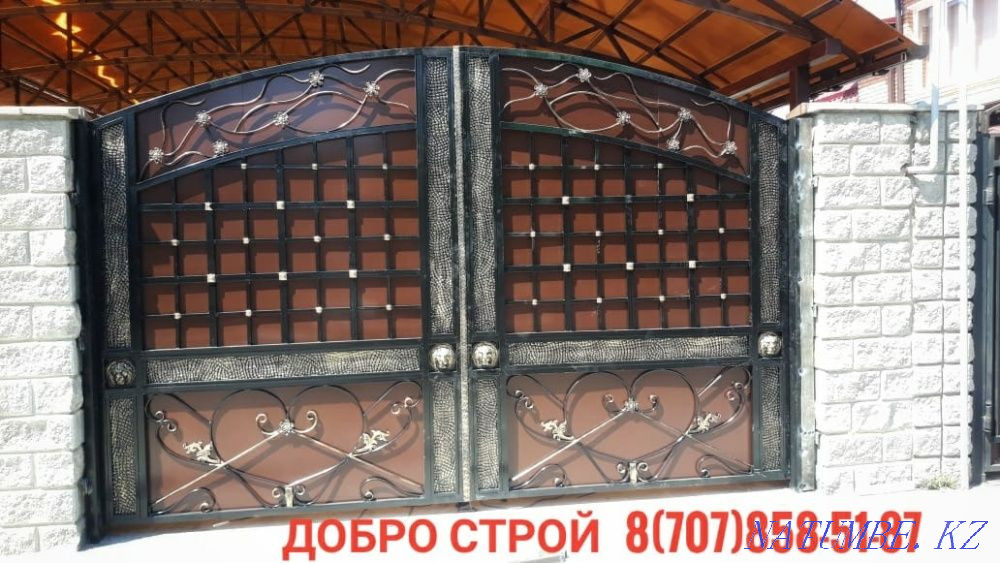 АКЦИЯ! Ворота/Забор любой сложности в Алматы! Алматы - изображение 2