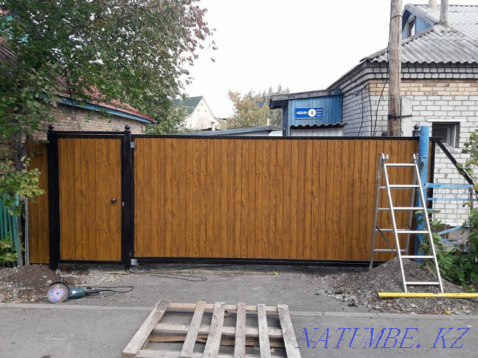 Sliding street gates, automatic sliding gates, swing gates Astana - photo 7