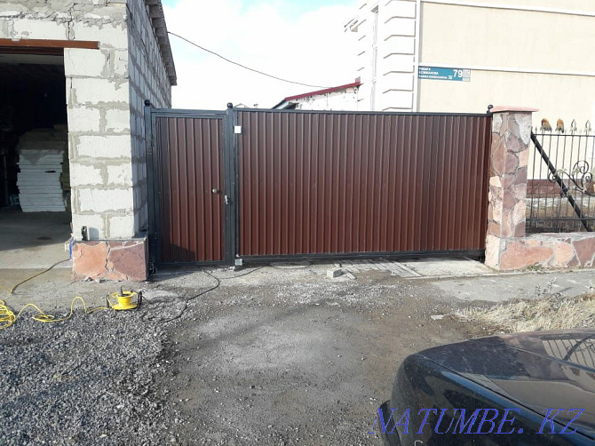 Sliding street gates, automatic sliding gates, swing gates Astana - photo 8