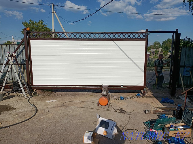 Sliding street gates, automatic sliding gates, swing gates Astana - photo 2