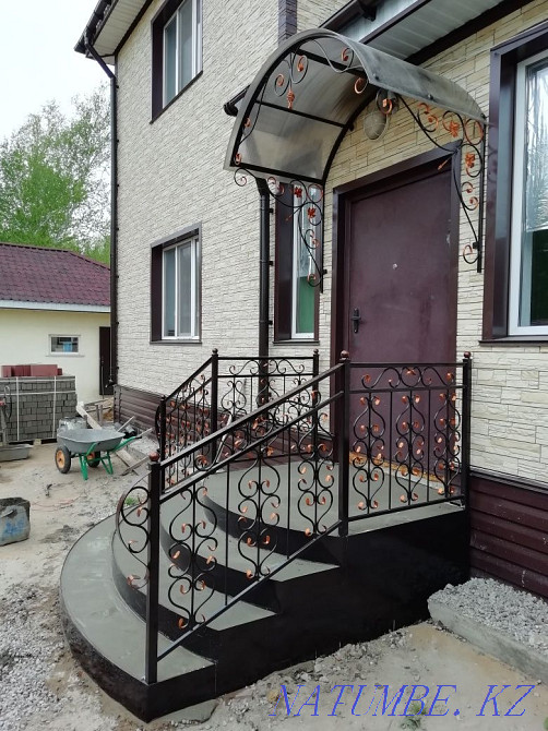 Поликарбонатты қалқалар, шатырлар, подъездер  Петропавл - изображение 8