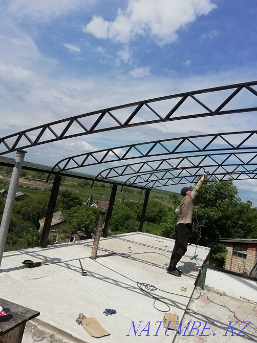 Поликарбонатты қалқалар, шатырлар, подъездер  Петропавл - изображение 5