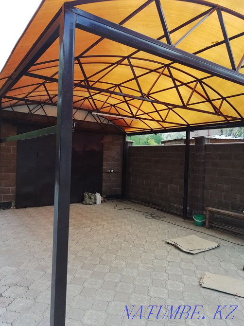 Поликарбонатты қалқалар, шатырлар, подъездер  Петропавл - изображение 6