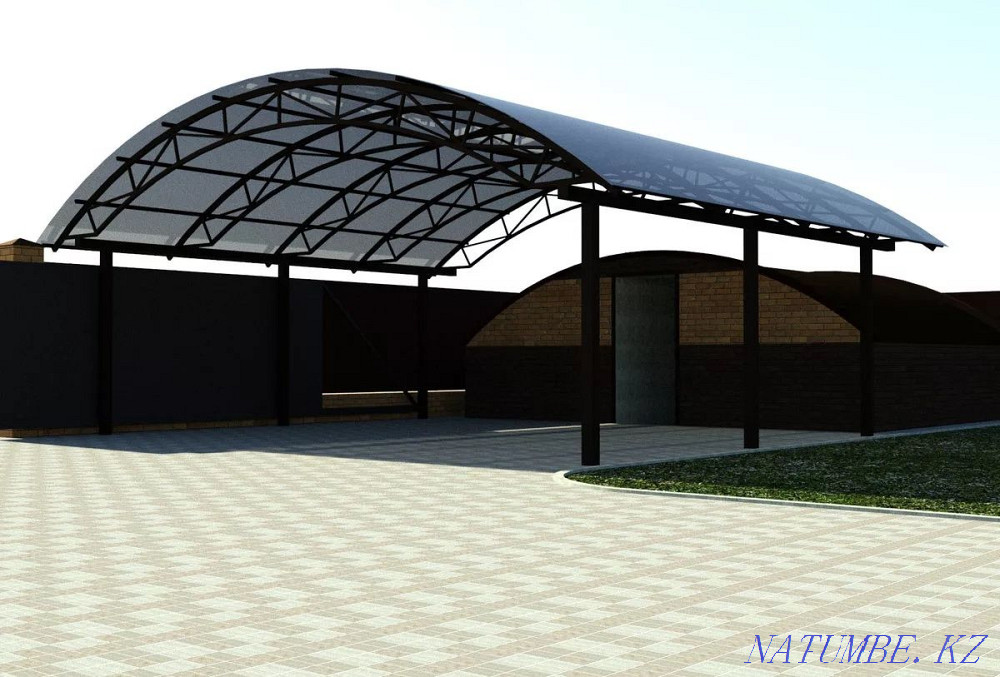 Изготовим НАВЕС за 14 дней. Установка БЕСПЛАТНО  - изображение 4