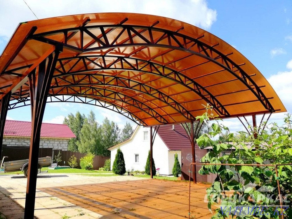 Изготовим НАВЕС за 14 дней. Установка БЕСПЛАТНО  - изображение 1