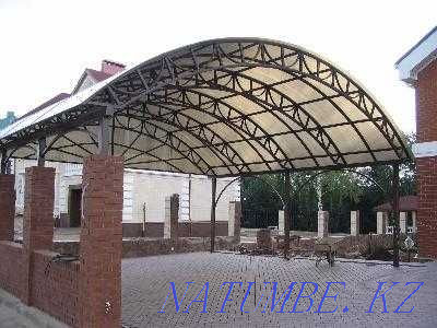 DISCOUNTS Awnings / Peaks from polygal / metal tiles Almaty Almaty - photo 3