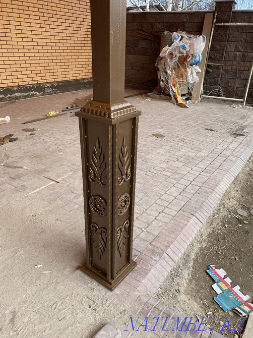 gate awnings, trusses Taldykorgan - photo 8