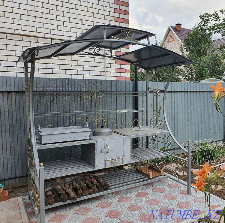 gate awnings, trusses Taldykorgan - photo 7