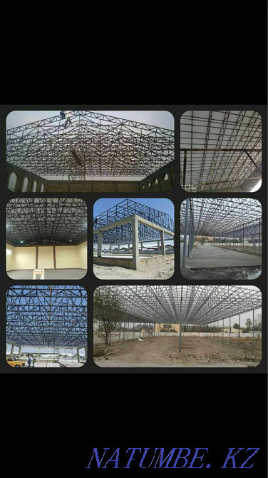 gate awnings, trusses Taldykorgan - photo 2