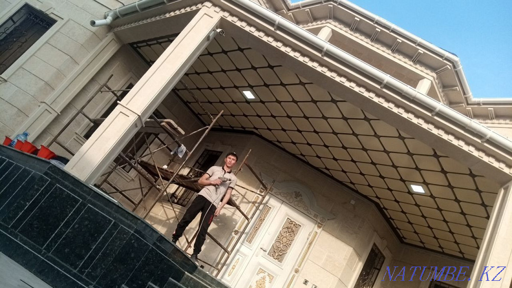 Туникафон фасад обшивка Самал-3 Шымкент - изображение 4