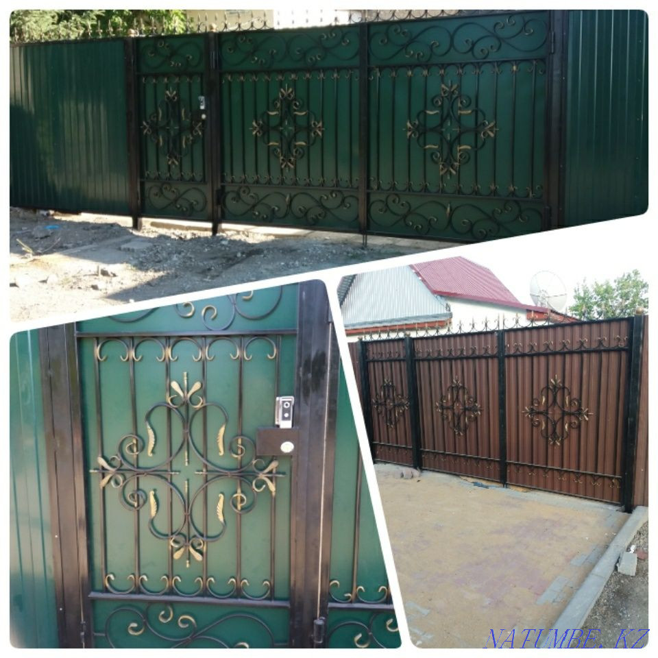 Ворота,решетки,стеллажи,лестницы, изделия LOFT.Всё из металла. Темиртау - изображение 3