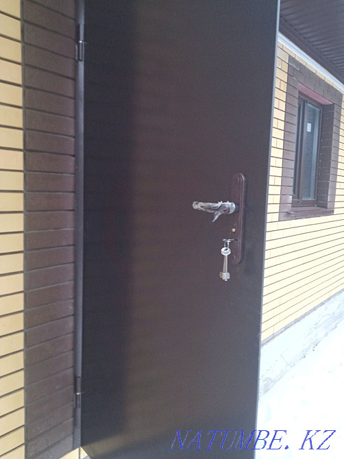 Изготовление металлических дверей, замеры установка Уральск - изображение 2