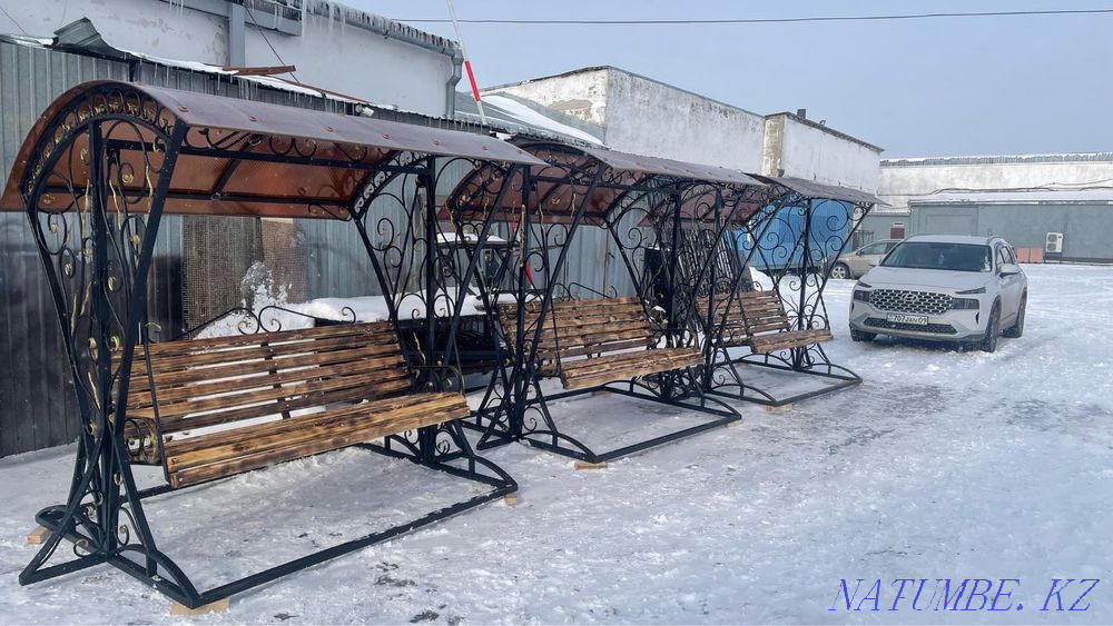 Forged swing, garden swing Karagandy - photo 7