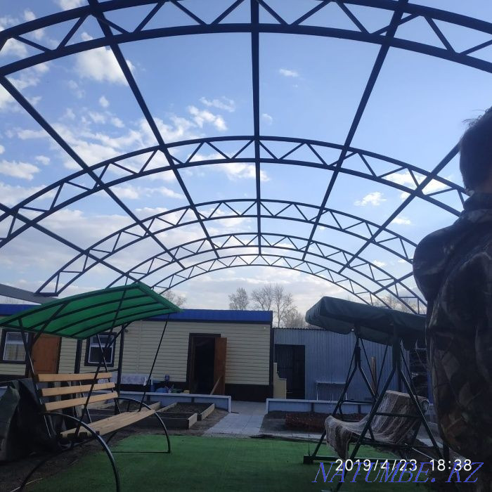 Шатыр, шатыр, беседка, гараж, құс үйі  Қостанай  - изображение 3