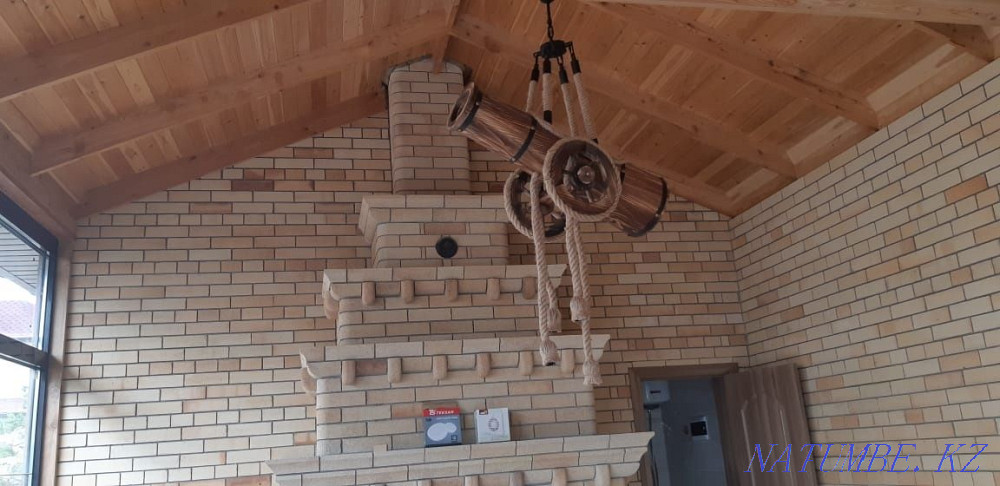 Қазақстандағы каминдер, барбекю, орыс пештері, бар есептегіштері  Астана - изображение 7