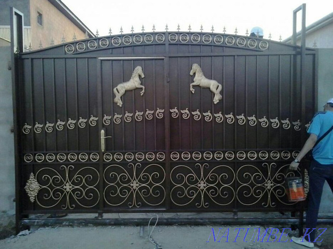 Retractable gates, automatic gates in Kostanay. Kostanay - photo 7