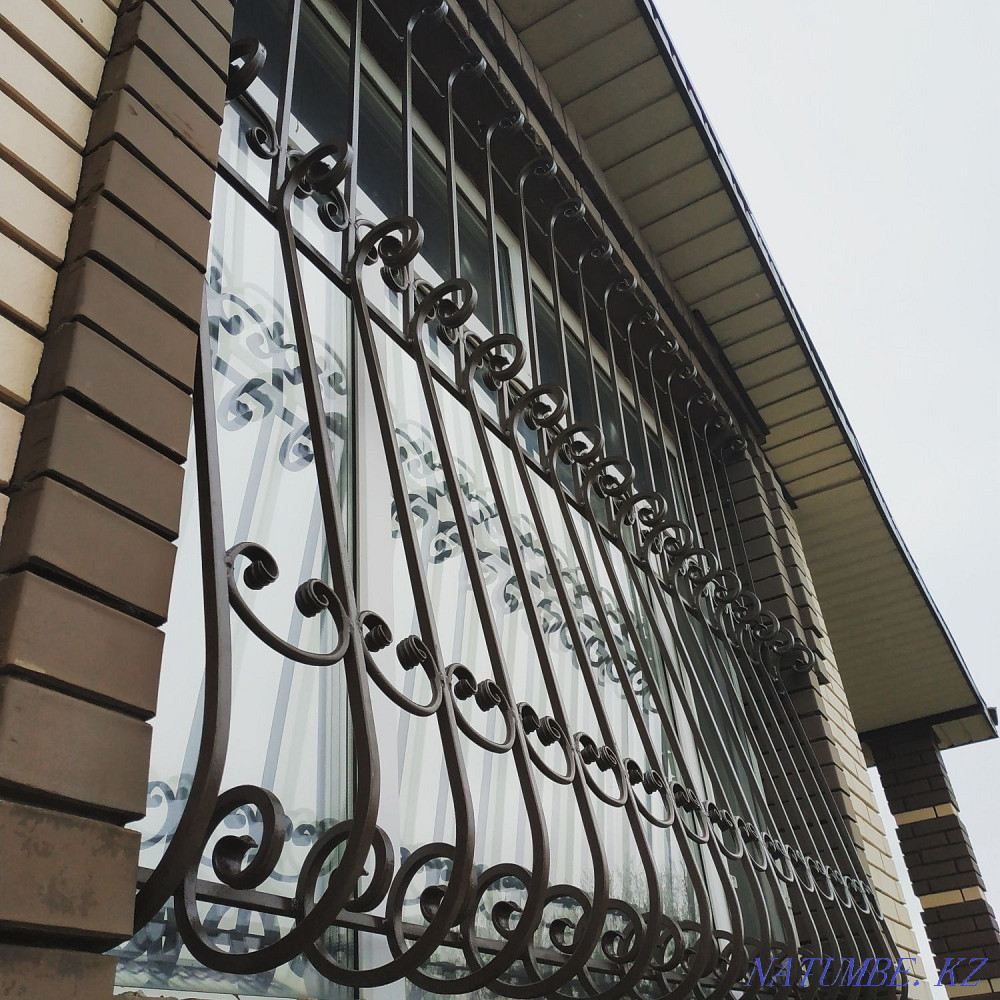 Соғылған темір қақпалар, торлар, қоршаулар, қоршаулар және т.б.  Қарағанды - изображение 3