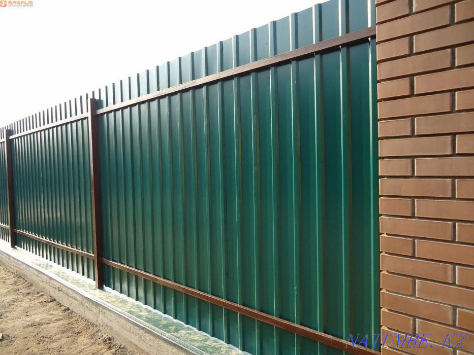 Забор из профлиста Усть-Каменогорск - изображение 1