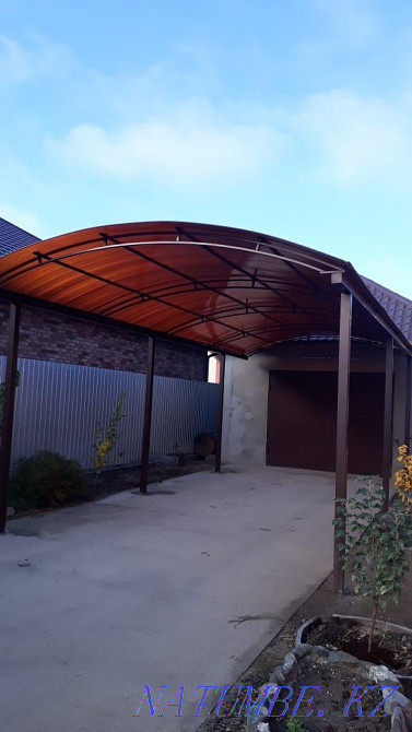 ИЗГОТОВЛЕНИЕ навес, козирьки. Атырау - изображение 7