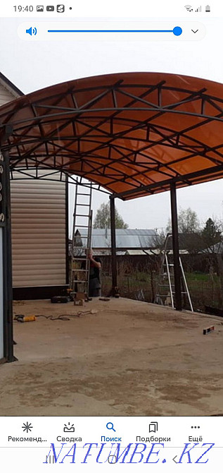 ИЗГОТОВЛЕНИЕ навес, козирьки. Атырау - изображение 6