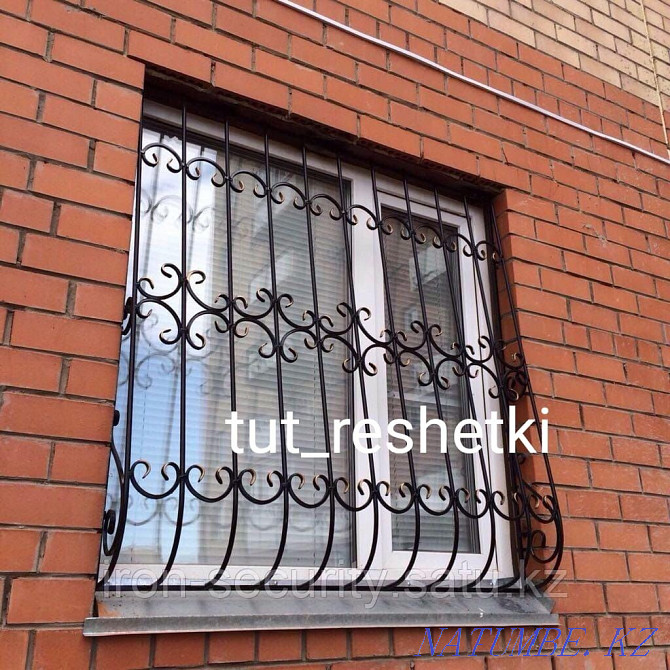 Forged products Almaty, Lattices on welded windows Almaty - photo 4