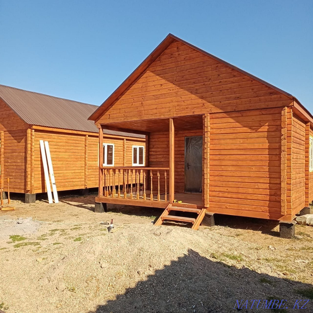 Сруб из профилированного бруса любой сложности, бани, беседки и тд Усть-Каменогорск - изображение 8