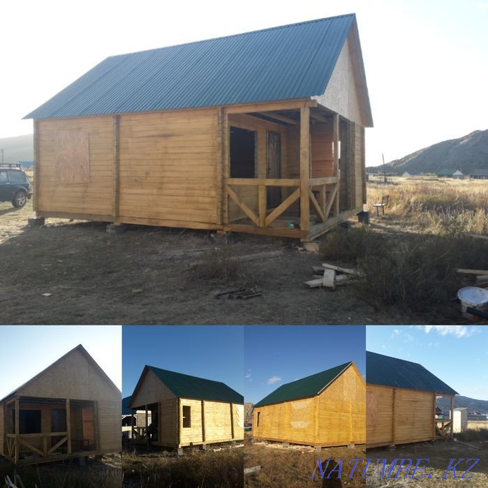 Сруб из профилированного бруса любой сложности, бани, беседки и тд Усть-Каменогорск - изображение 3