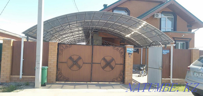 Insulated and not insulated hangars, garages, sheds, flights of stairs, sliding gates Kostanay - photo 4