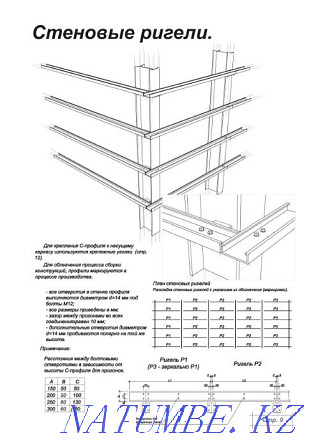 Production of metal structures, farms, runs. Astana - photo 8