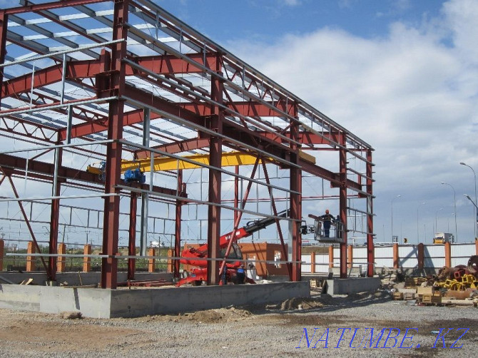 Production of metal structures, farms, runs. Astana - photo 1