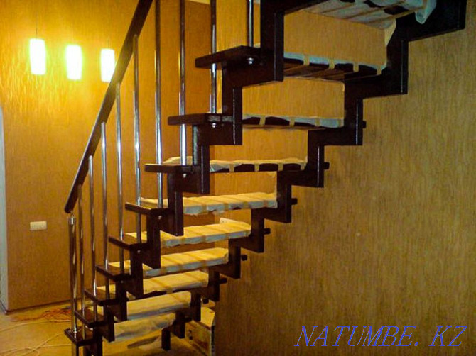 Staircase to order. Design, manufacture, installation. Karagandy - photo 1