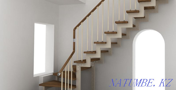 Staircase to order. Design, manufacture, installation. Karagandy - photo 6