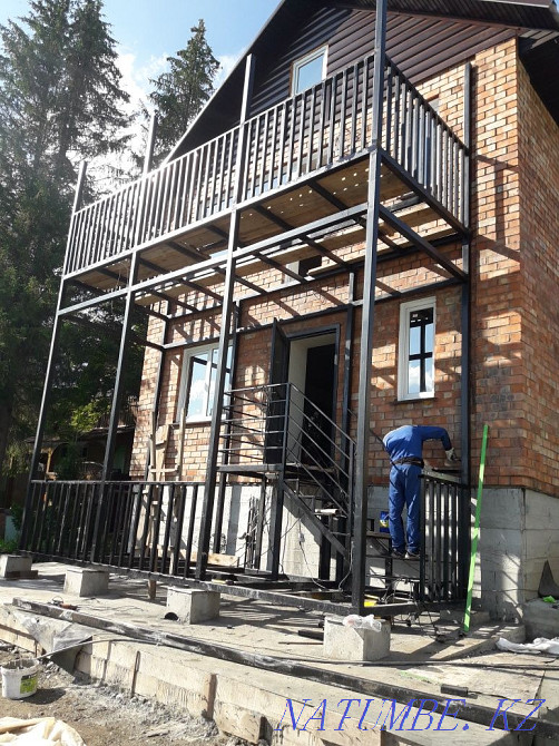 Canopies, arbors, metal designs - products. Ust-Kamenogorsk - photo 6