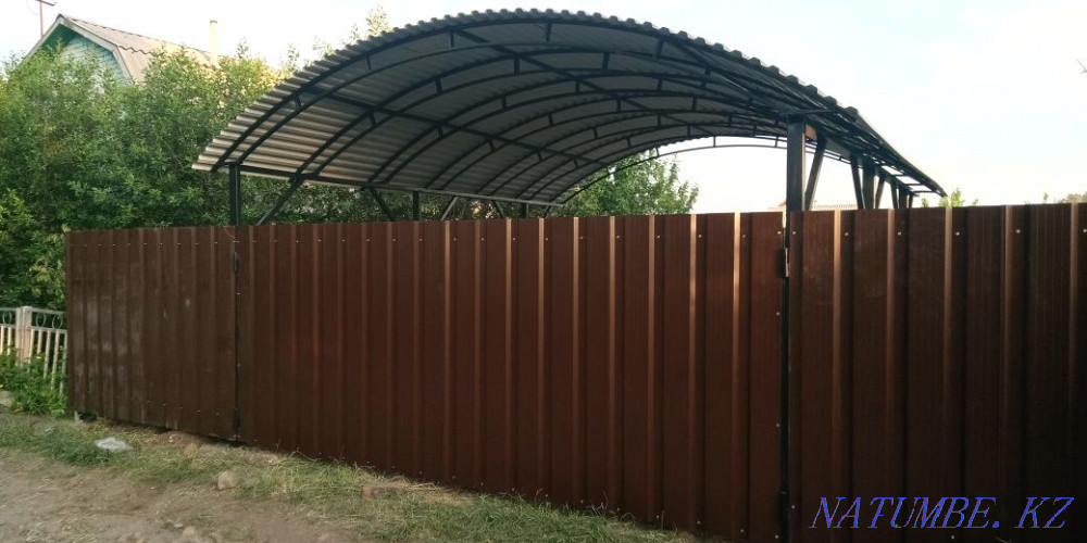Canopies, arbors, metal designs - products. Ust-Kamenogorsk - photo 4