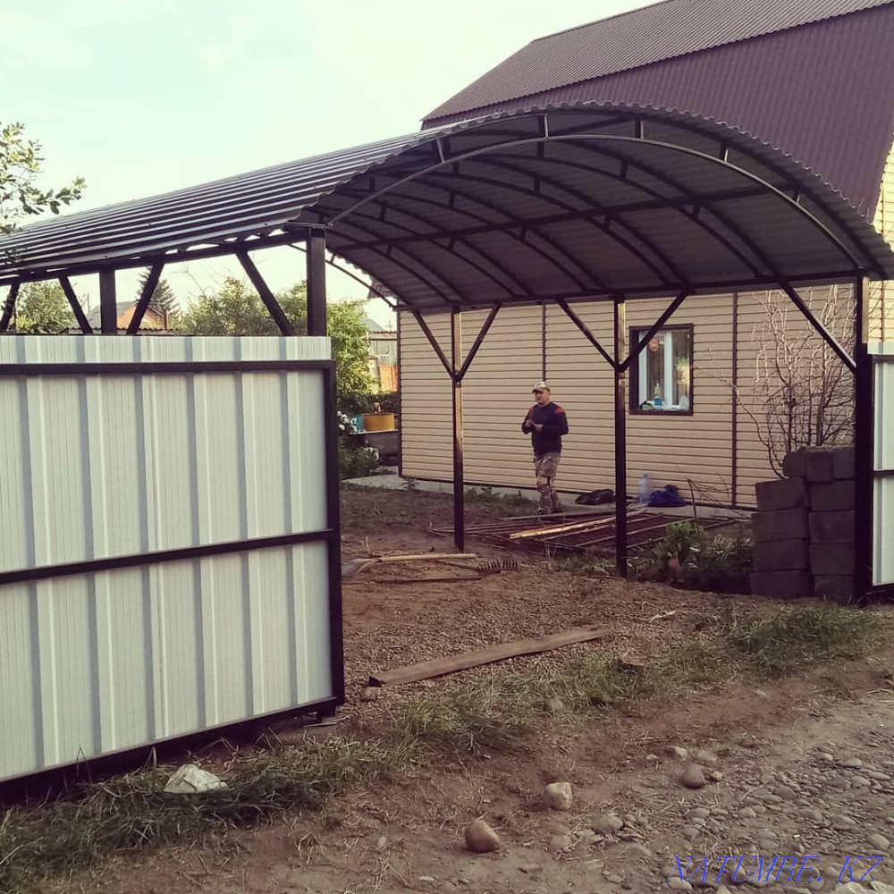 Canopies, arbors, metal designs - products. Ust-Kamenogorsk - photo 7