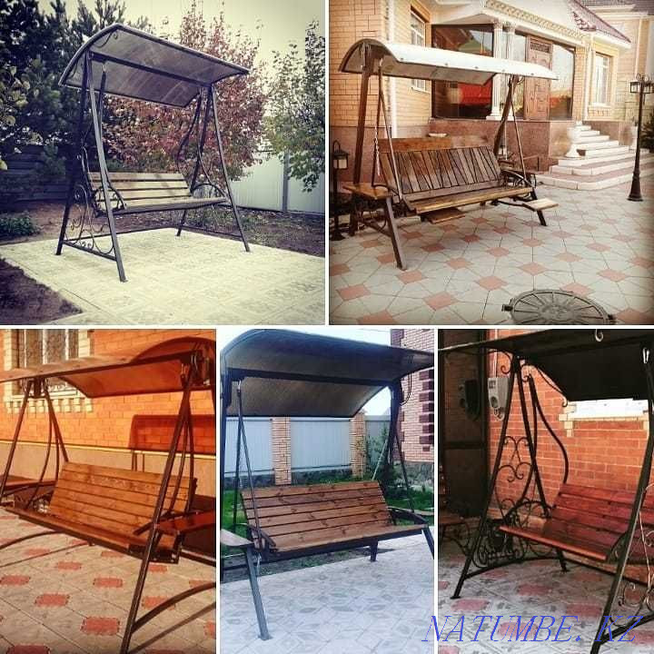 Forged metal gates, lattices, gazebos, awnings, swings. Kostanay - photo 6