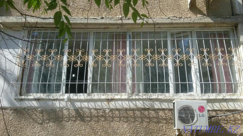 Решетки на окна, кованые решетки на окна, оконные решетки на заказ Актау - изображение 8