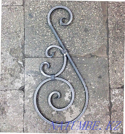 Forged patterns, elements of cold forging, balusters, gates, barbecues Petropavlovsk - photo 3