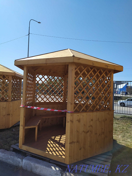 Беседки, туалеты, душевые кабины, штакетник и многое другое Костанай - изображение 4
