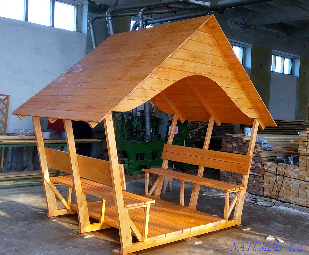 Беседки, туалеты, душевые кабины, штакетник и многое другое Костанай - изображение 6