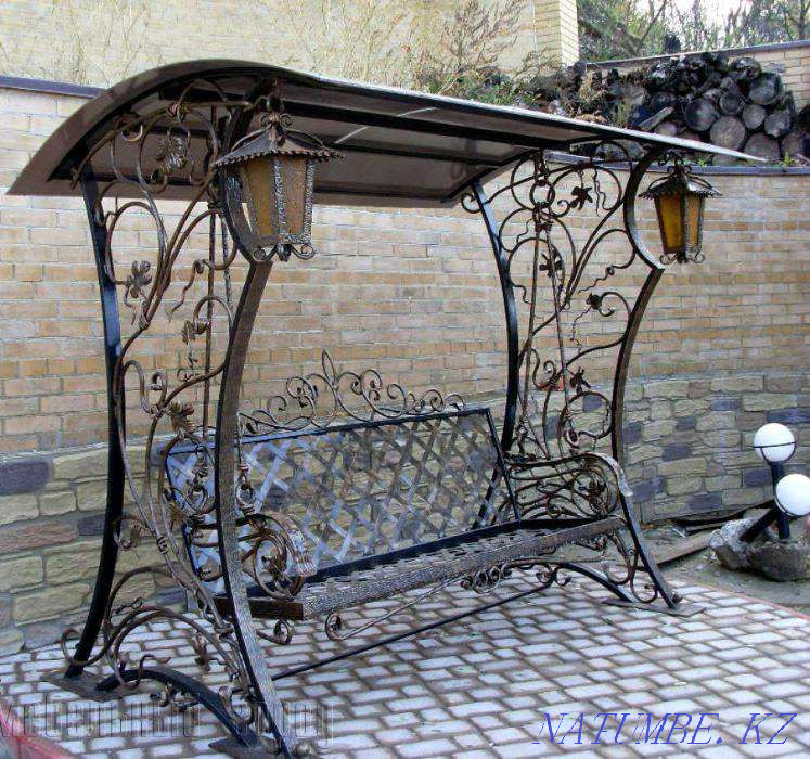 Кованые ворота, решетки на окна, железная дверь, забор Актау - изображение 6