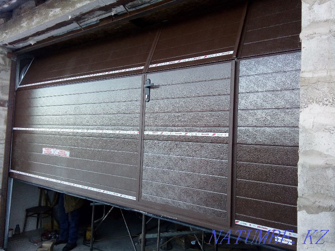 lifting garage sectional gates in Karaganda Karagandy - photo 6