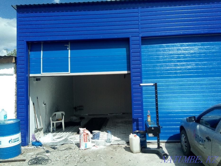 Қарағанды қаласындағы көтеру гаражының секциялық қақпалары  Қарағанды - изображение 1