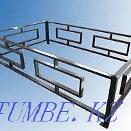 Перила,двери,пилон,полумесяц из нержавеющей стали. Сварка аргоном Павлодар - изображение 7